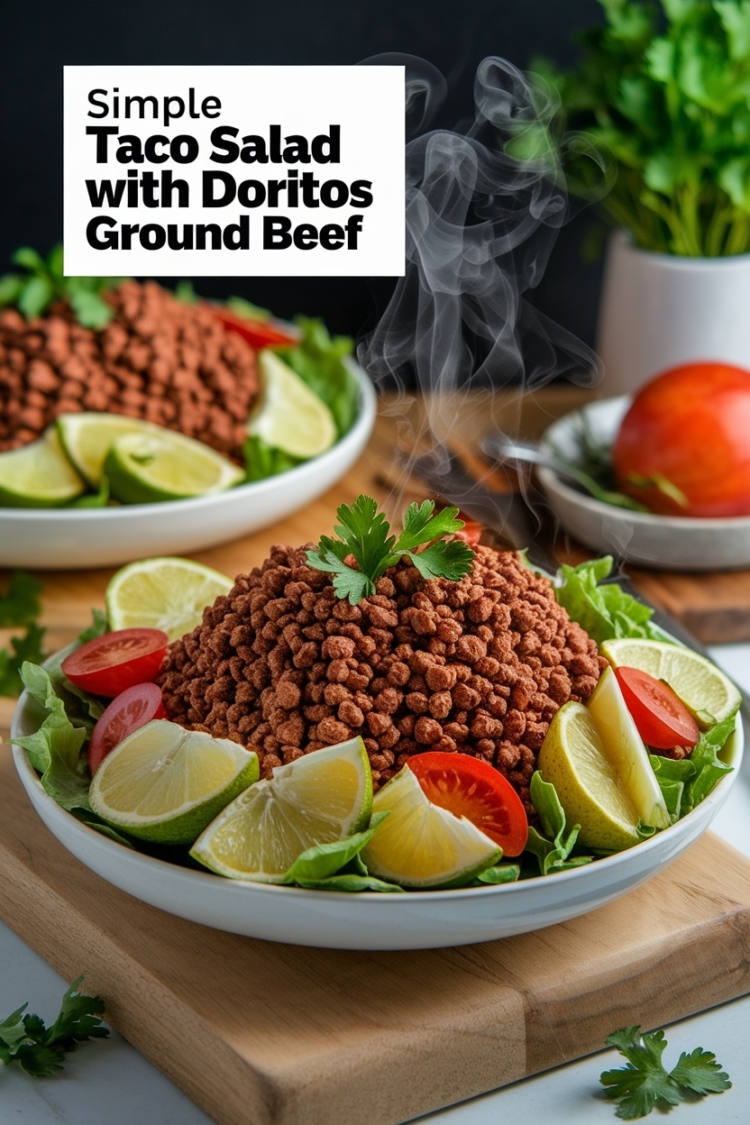 taco salad with doritos ground beef