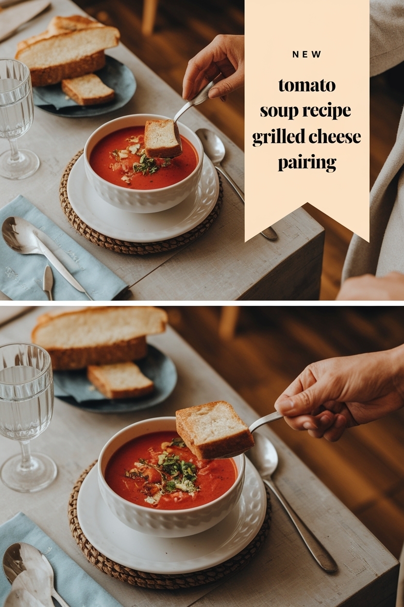 tomato soup recipe grilled cheese pairing
