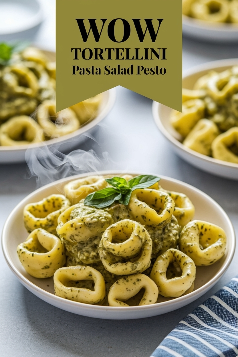 tortellini pasta salad pesto
