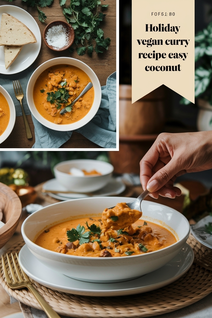 vegan curry recipe easy coconut