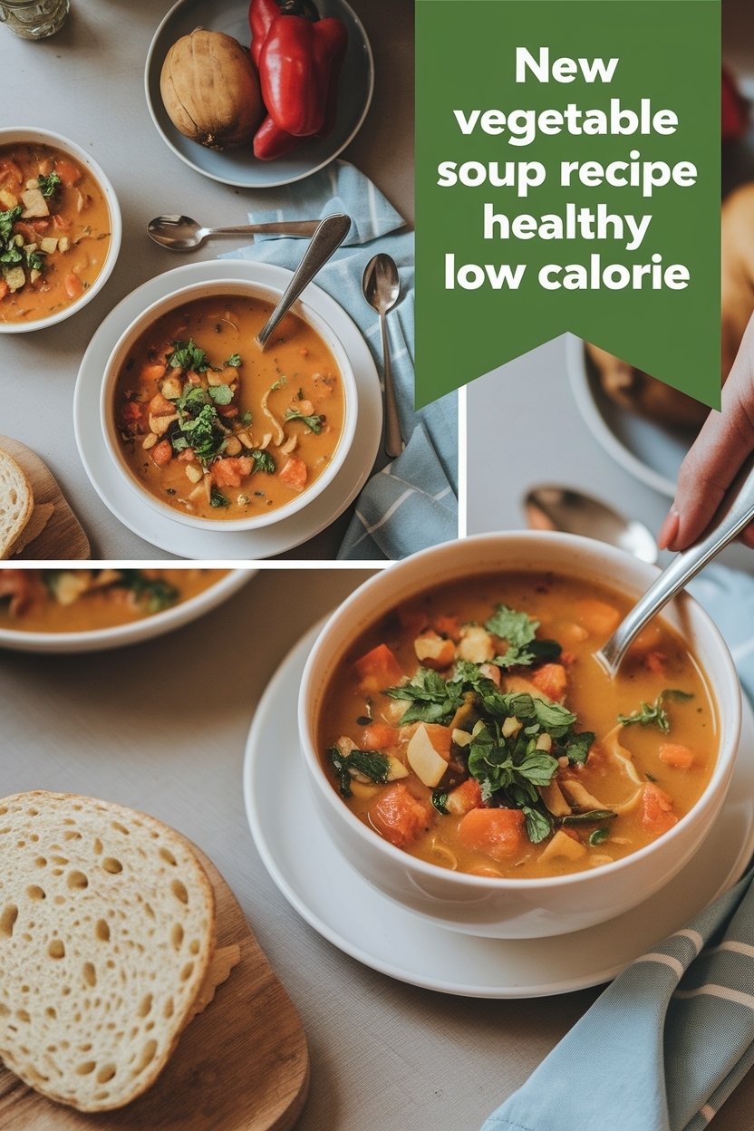 vegetable soup recipe healthy low calorie