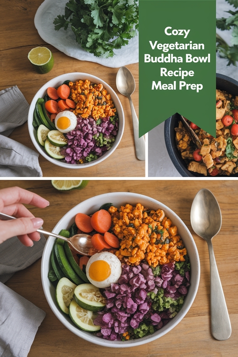 vegetarian buddha bowl recipe meal prep